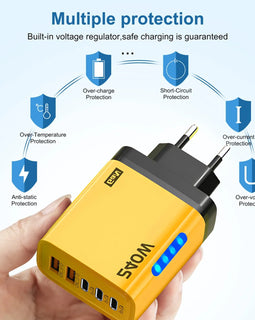 SuperCharger 5-in-1 — The Ultimate All-in-One Charging Solution